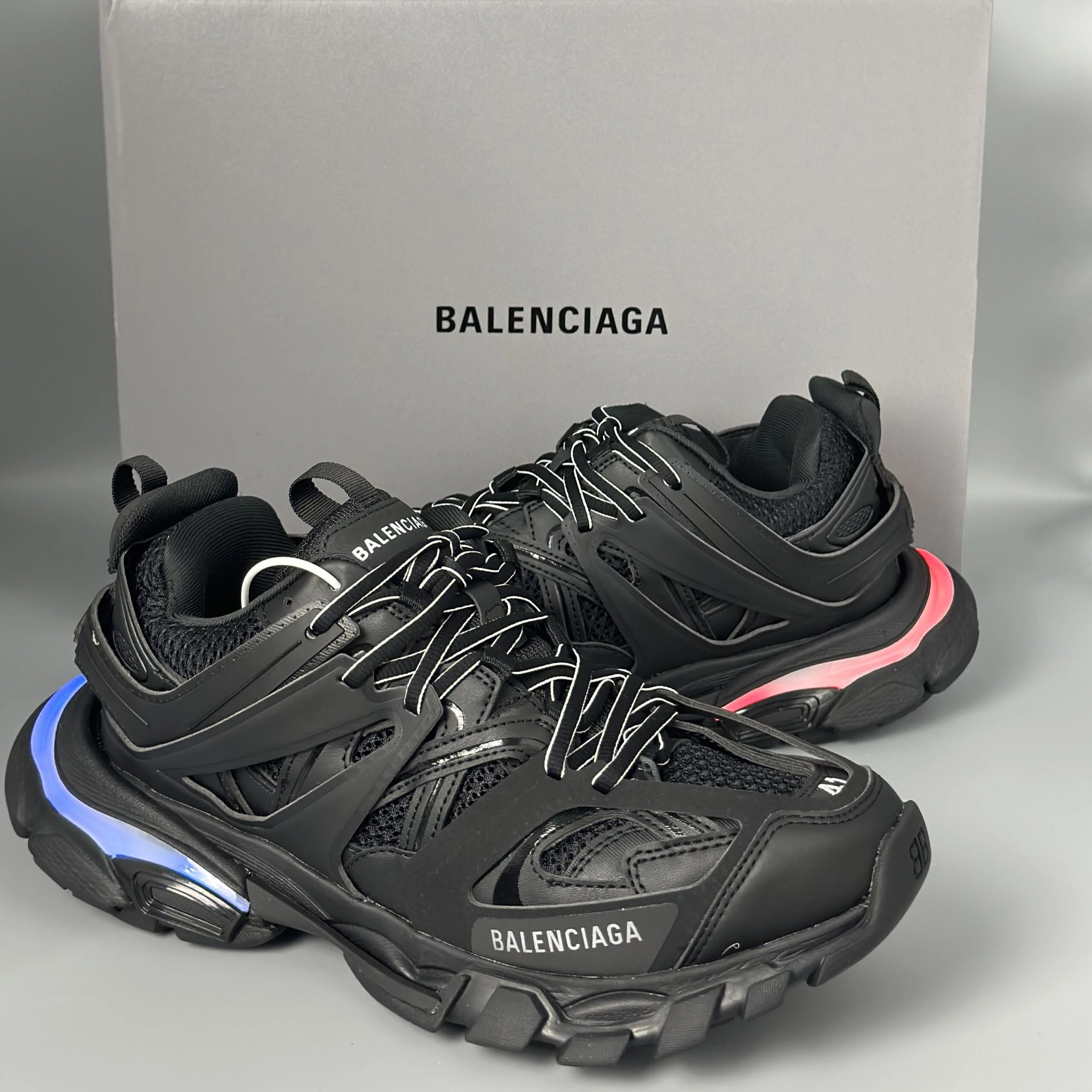 Balenciaga Track Black Led Track