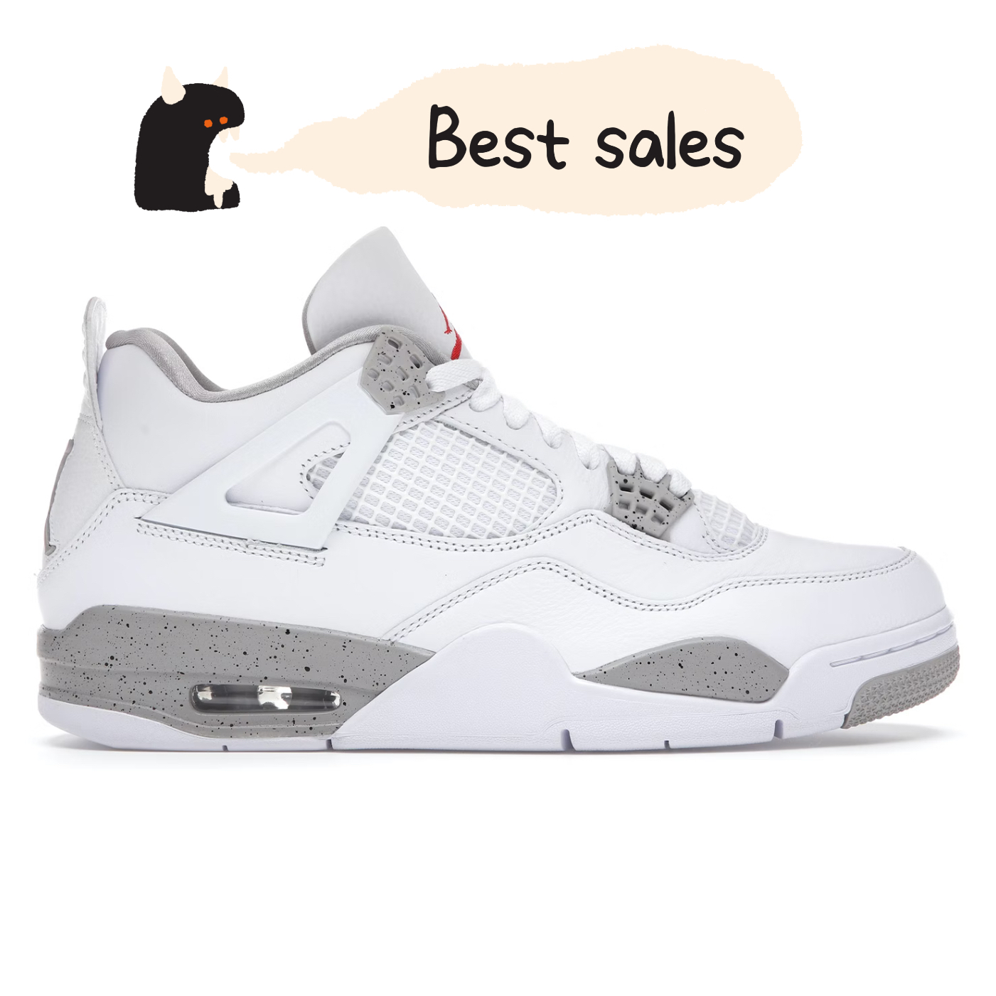 Jordan 4 Retro White Oreo (2021)