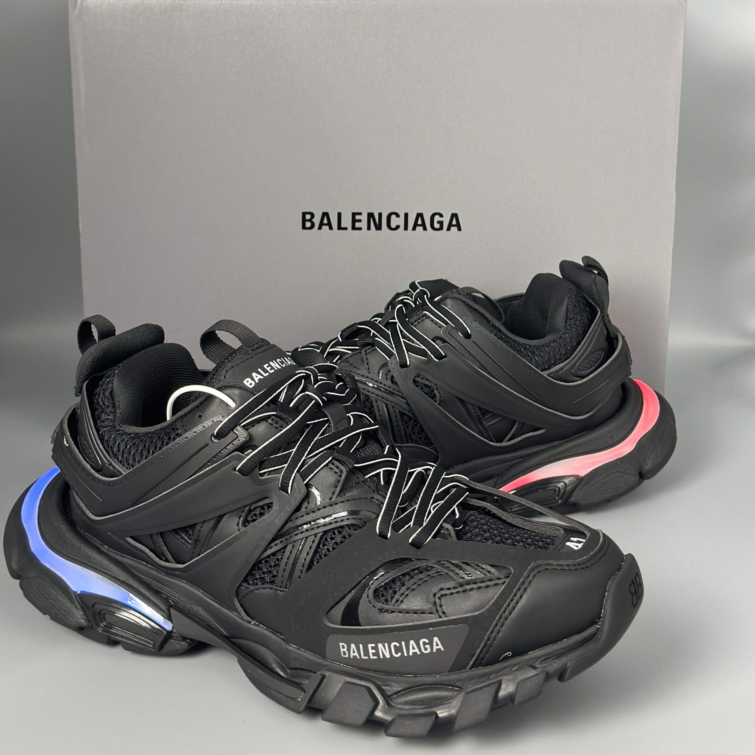 Balenciaga Track Black Led Track